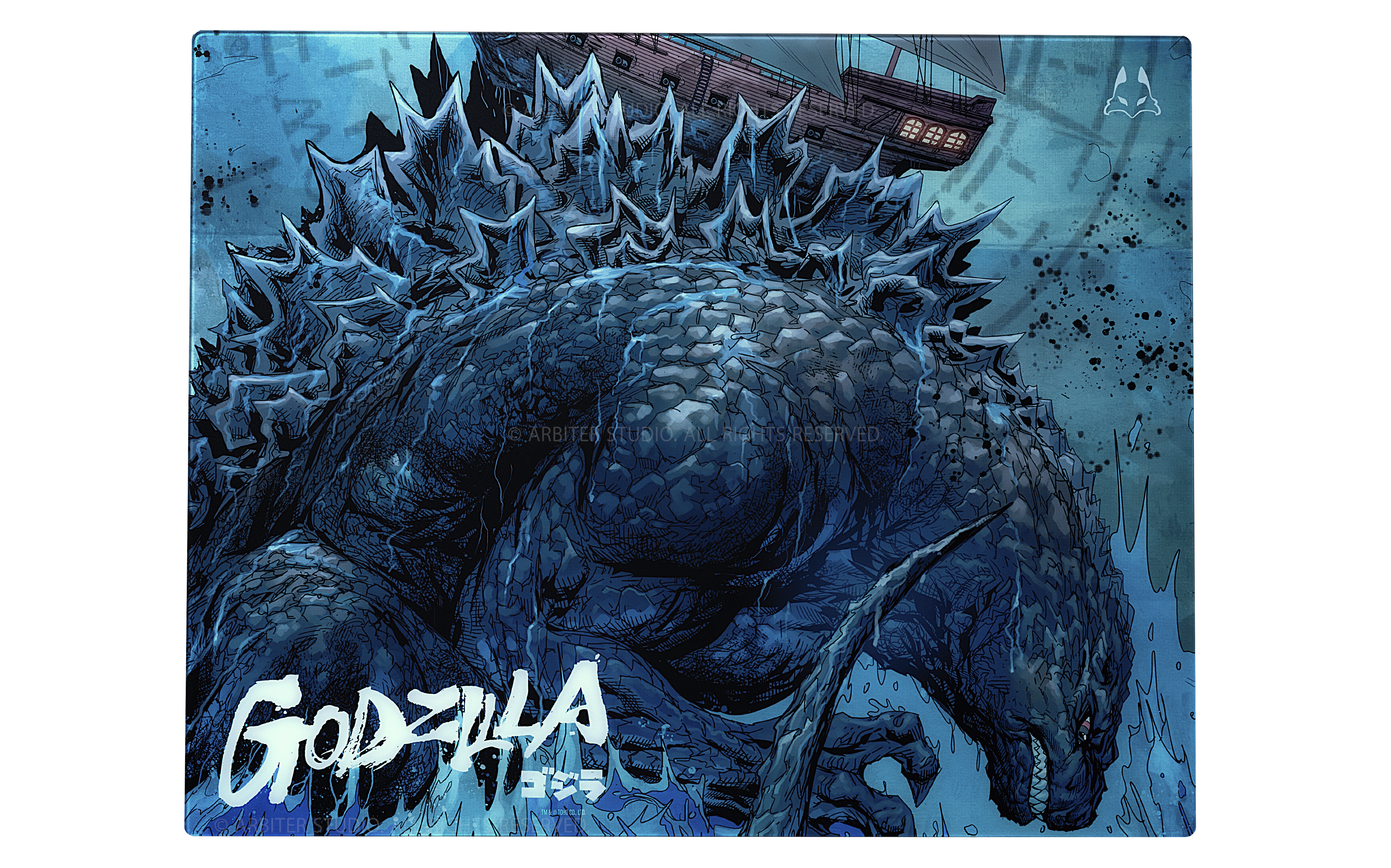 GODZILLA 2.0 - LUNAR SPEED Glass Pad – Arbiter Studio