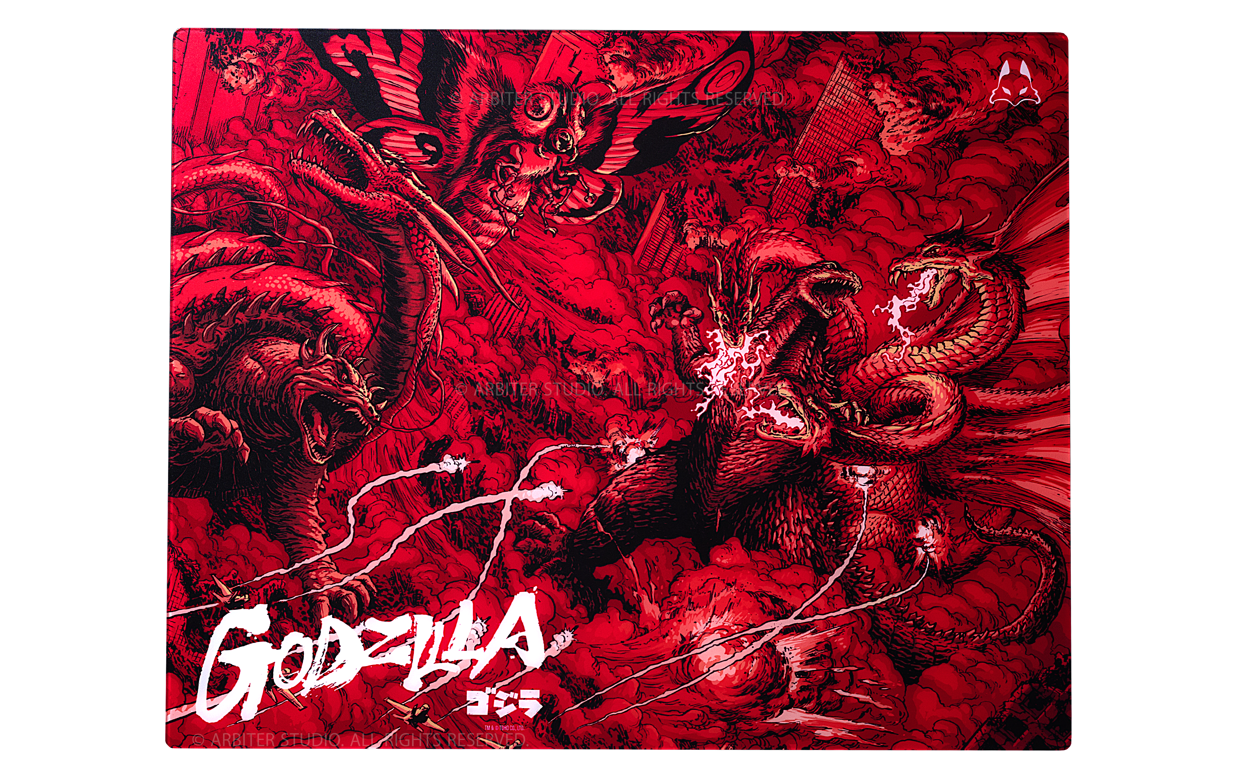 GODZILLA 2.0 - LUNAR SPEED Glass Pad – Arbiter Studio GODZILLA 2.0 - LUNAR SPEED Glass Pad – Arbiter Studio