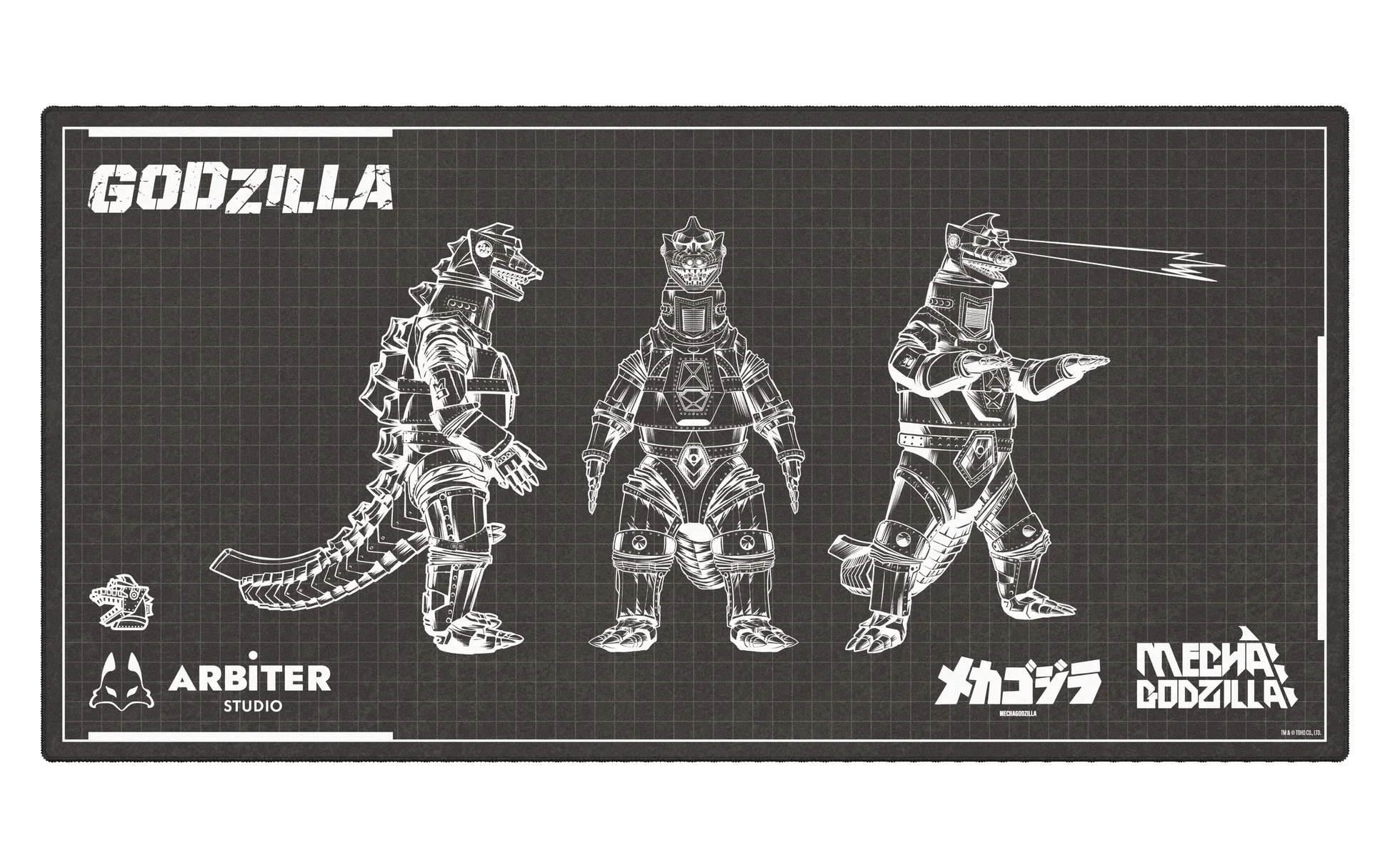 限定価格　GODZILLA COLLECTION Cloth Mousepad GODZILLA - Cloth Mousepad – Arbiter Studio