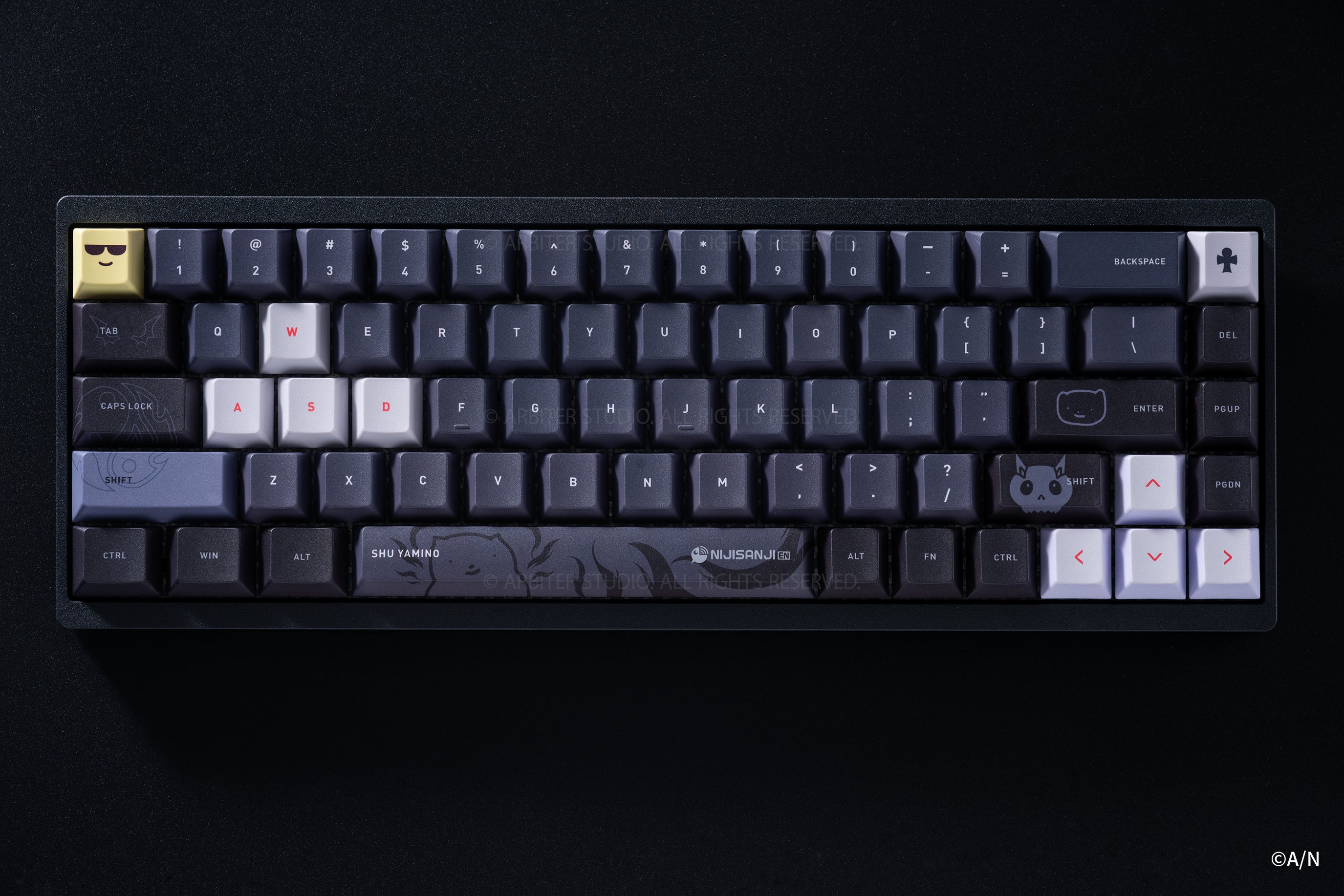 ホビー・楽器・アート keyuared SHU & CLAUDE - ARC 65 8K HE Gaming Keyboard – Arbiter Studio