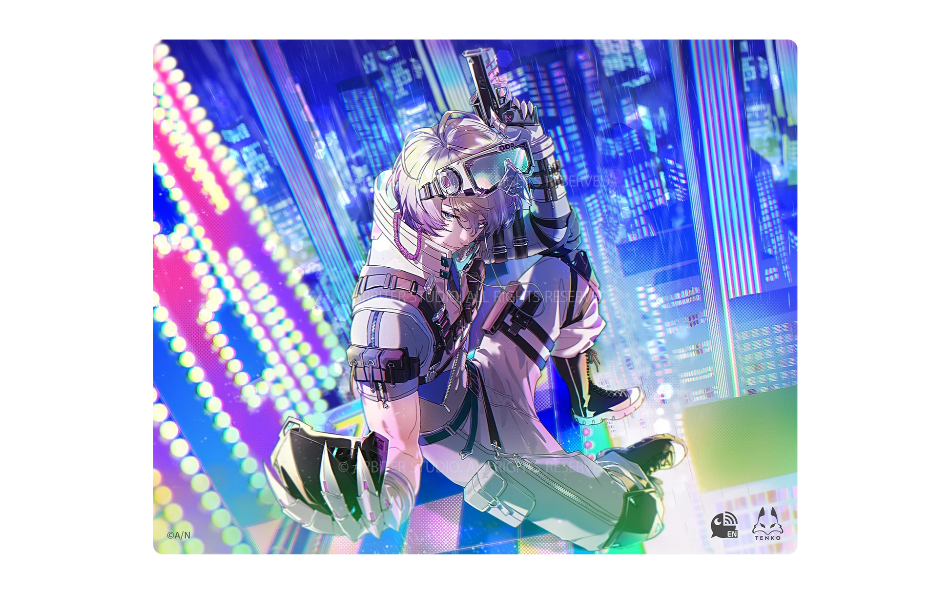 SHU & CLAUDE - LUNAR SPEED Glass Pad