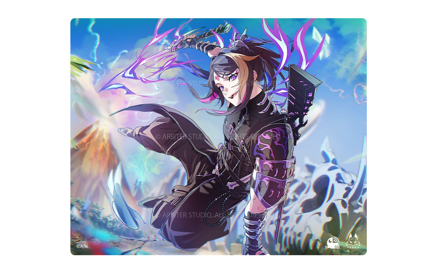 SHU & CLAUDE - LUNAR SPEED Glass Pad