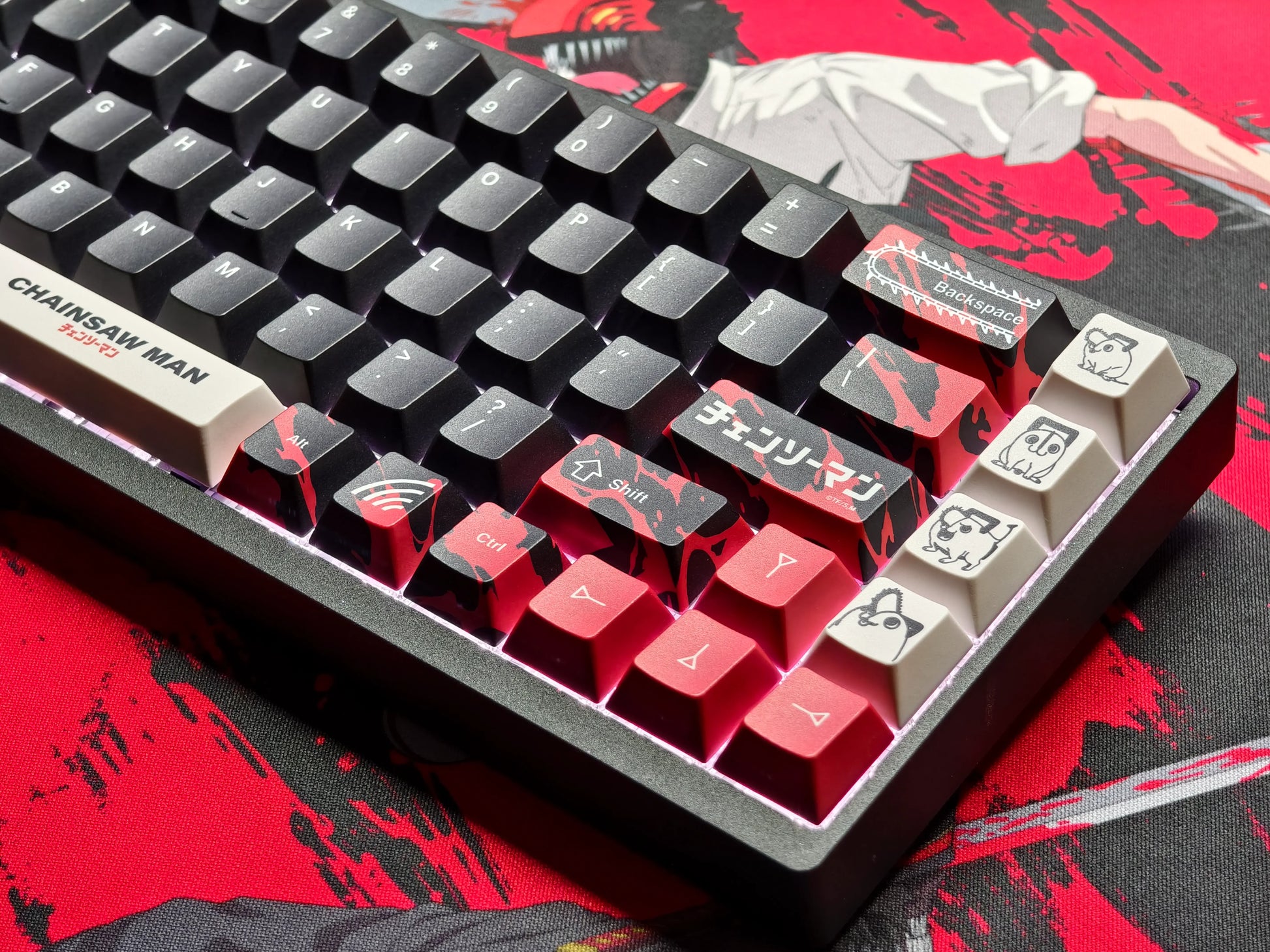 CHAINSAW MAN COLLECTION - TENKO® ARC 65 8K HE Gaming Keyboard