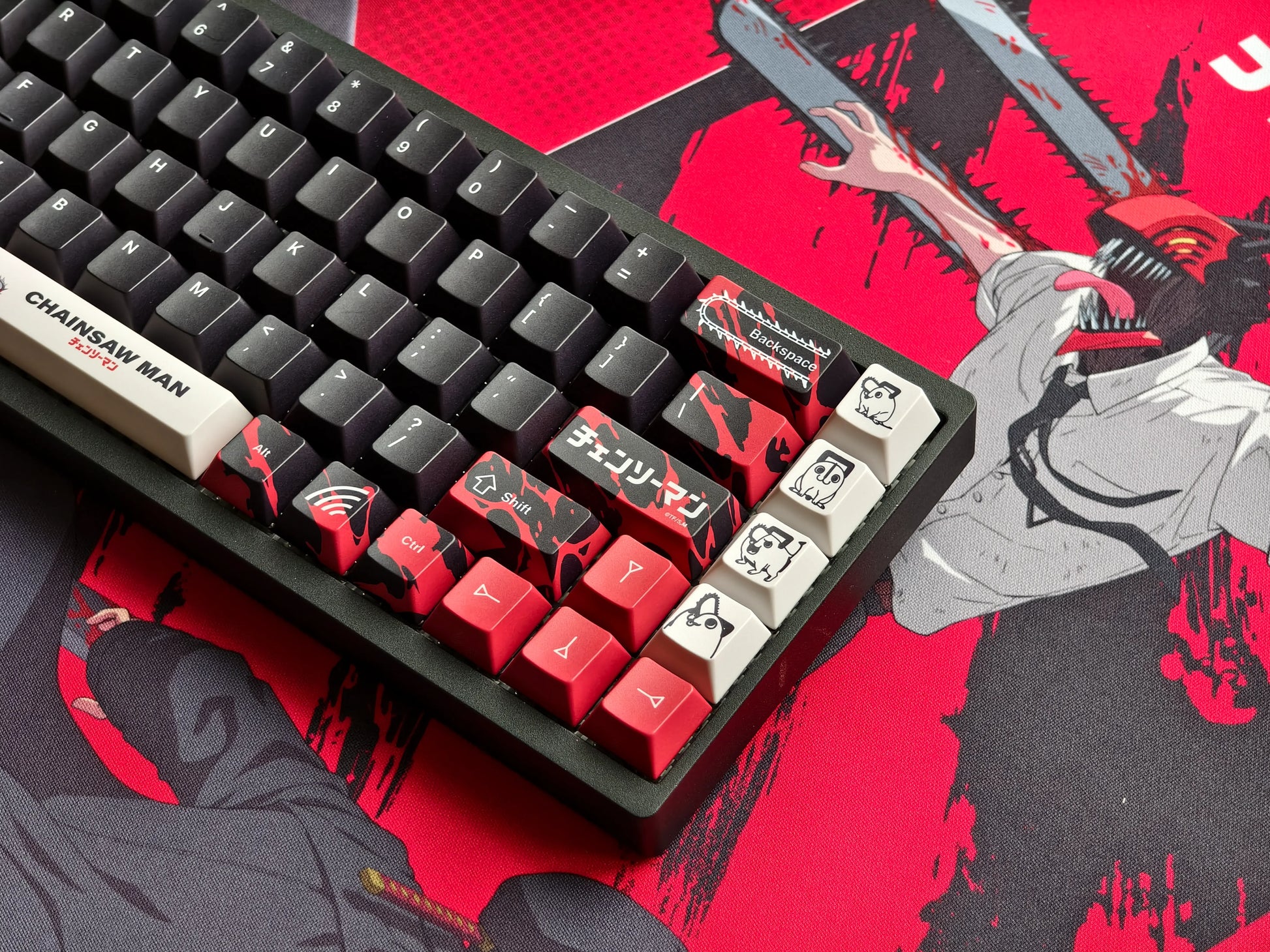 CHAINSAW MAN COLLECTION - TENKO® ARC 65 8K HE Gaming Keyboard