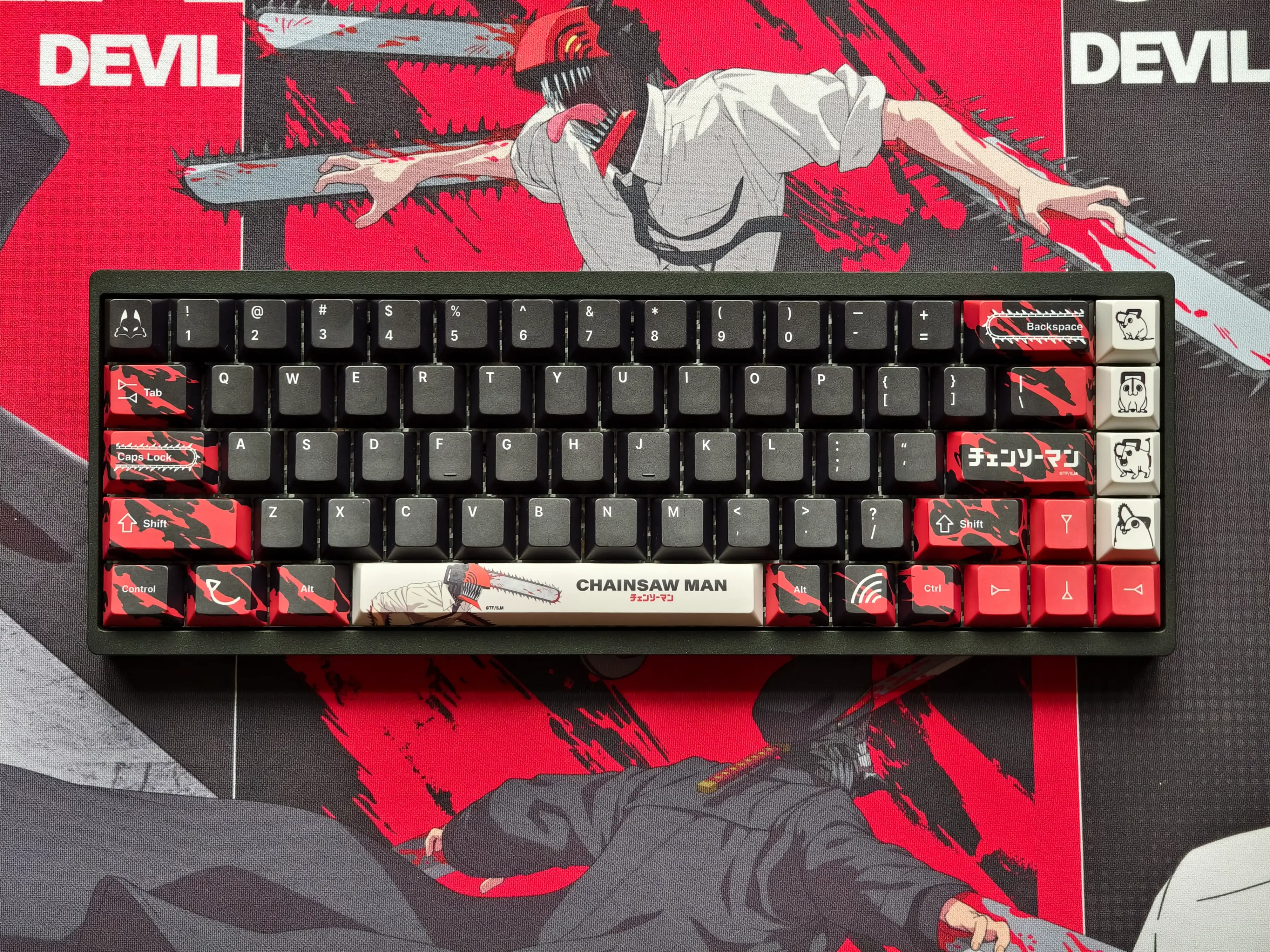 CHAINSAW MAN COLLECTION - TENKO® ARC 65 8K HE Gaming Keyboard