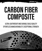 TENKO®  - AKITSU SMALL 38g Carbon Fiber 8K Wireless Gaming Mouse