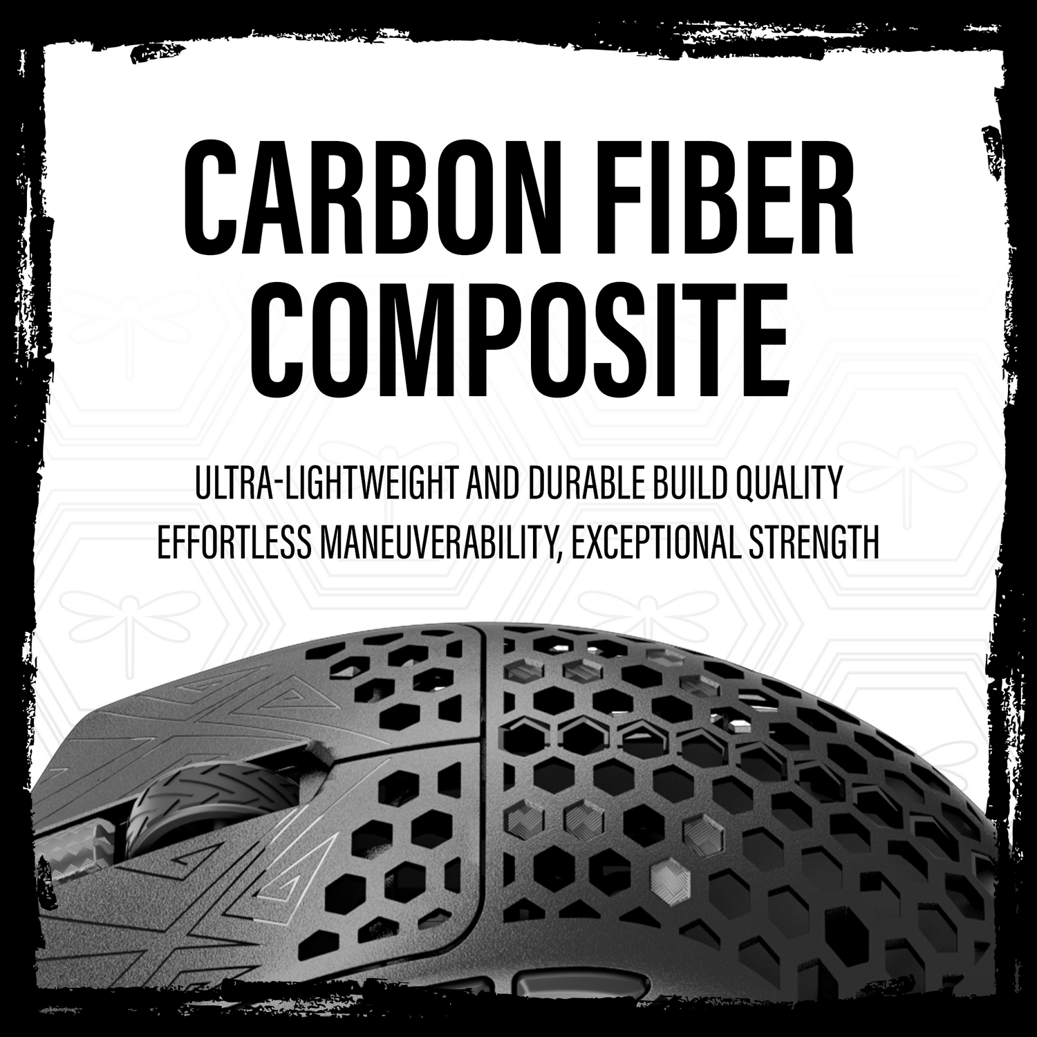 TENKO® - AKITSU SMALL 38g Carbon Fiber 8K Wireless Gaming Mouse ...