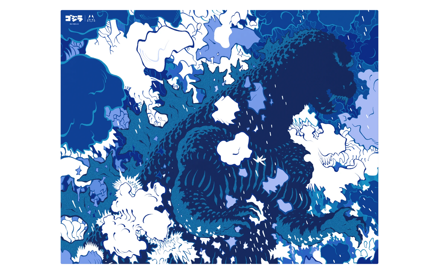 GODZILLA - LUNAR Glass Pad