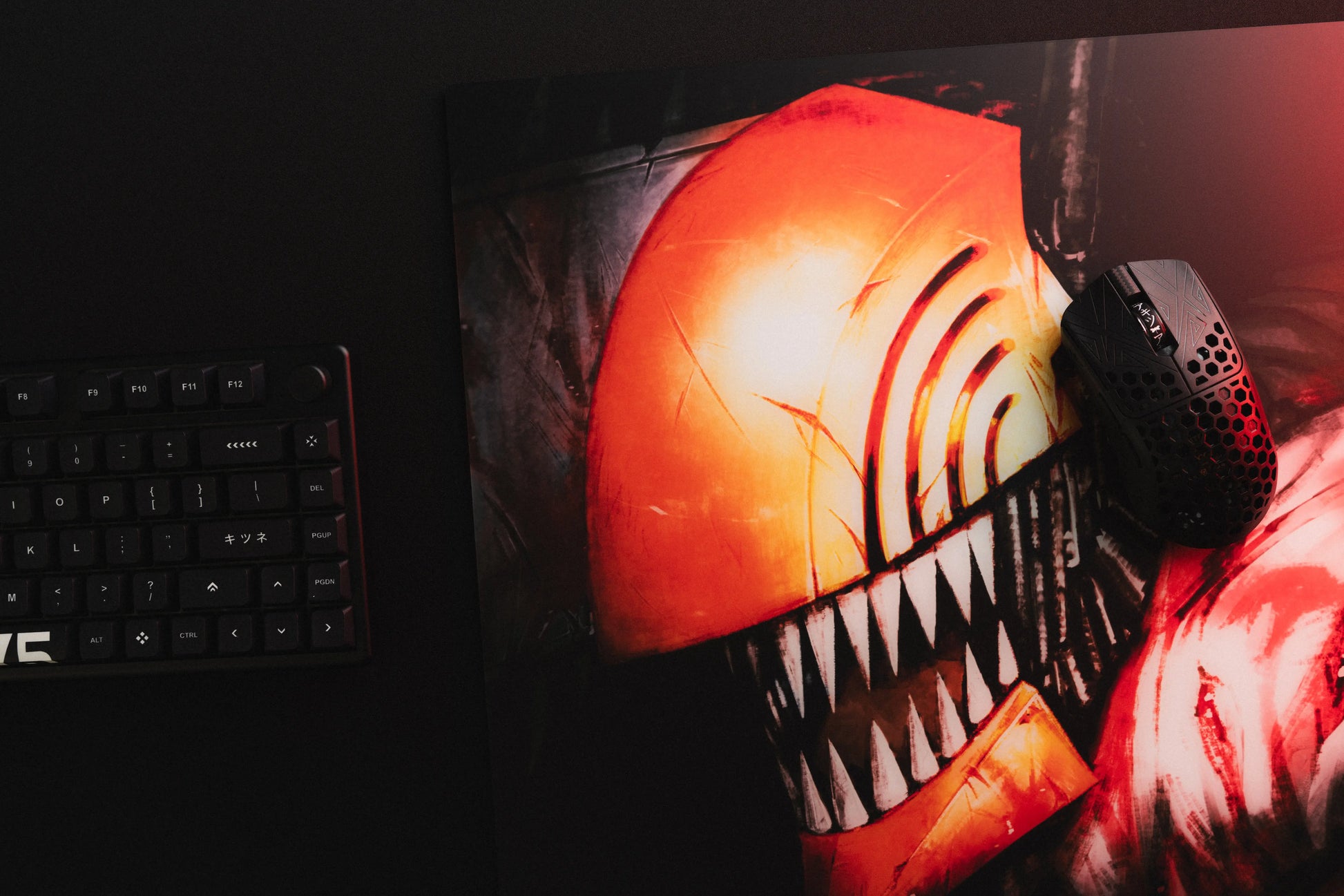 CHAINSAW MAN COLLECTION - LUNAR SPEED Glass Pad – Arbiter Studio CHAINSAW MAN COLLECTION - LUNAR SPEED Glass Pad – Arbiter Studio