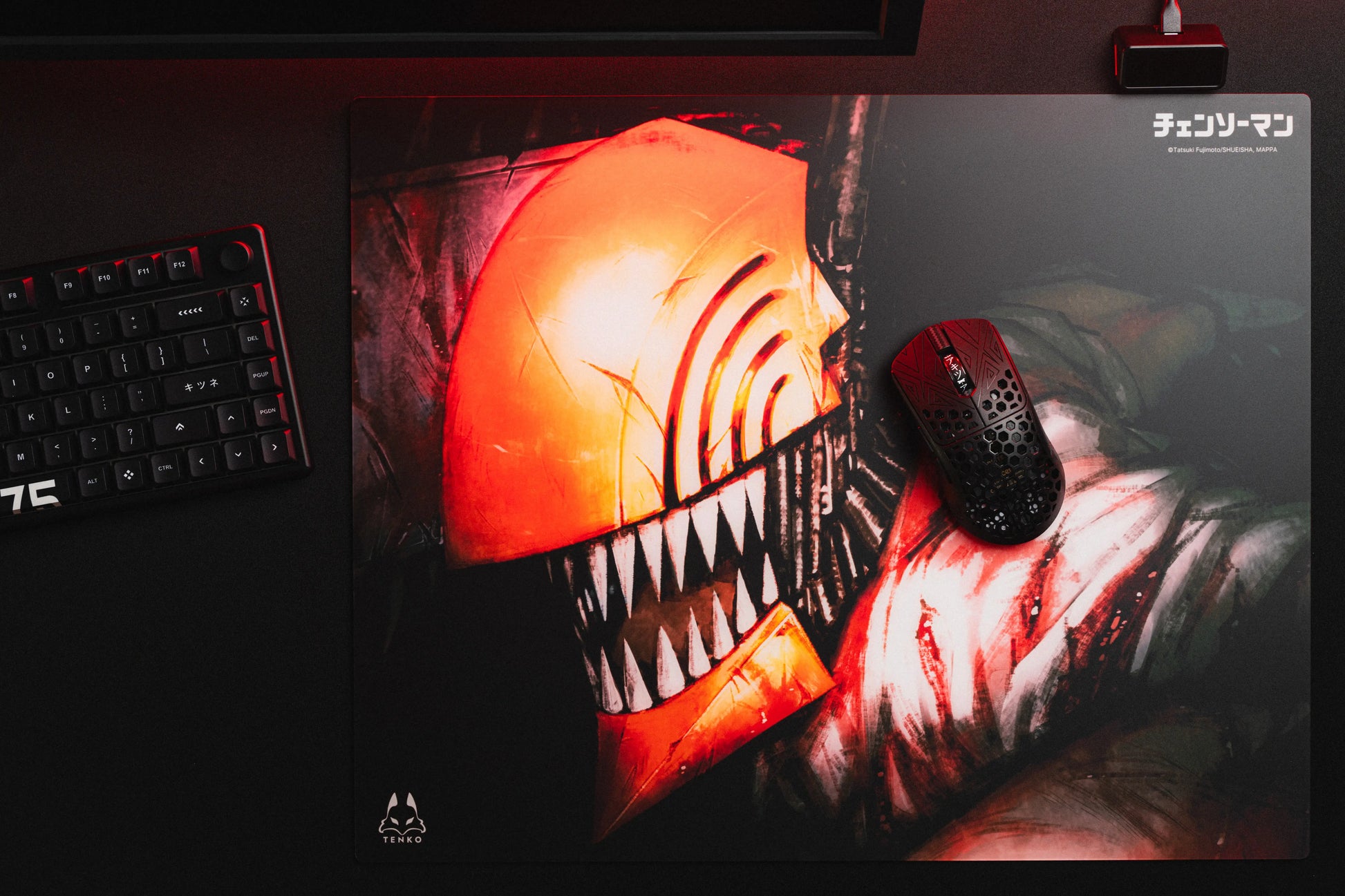 CHAINSAW MAN COLLECTION - LUNAR SPEED Glass Pad – Arbiter Studio CHAINSAW MAN COLLECTION - LUNAR SPEED Glass Pad – Arbiter Studio