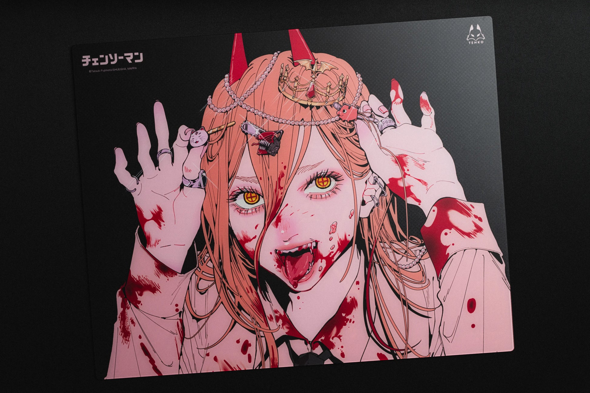 CHAINSAW MAN COLLECTION - LUNAR SPEED Glass Pad – Arbiter Studio CHAINSAW MAN COLLECTION - LUNAR SPEED Glass Pad – Arbiter Studio