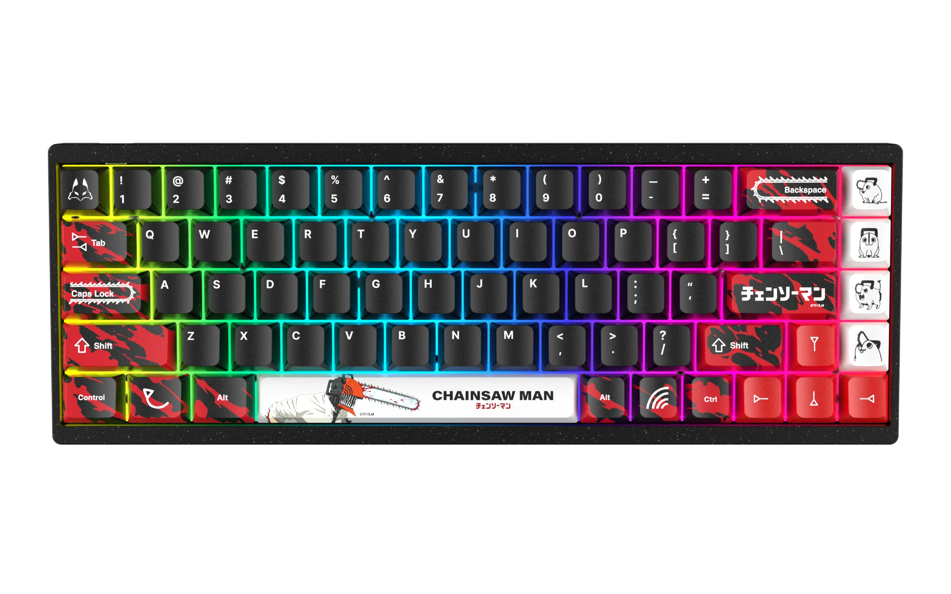 CHAINSAW MAN COLLECTION - TENKO® ARC 65 8K HE Gaming Keyboard