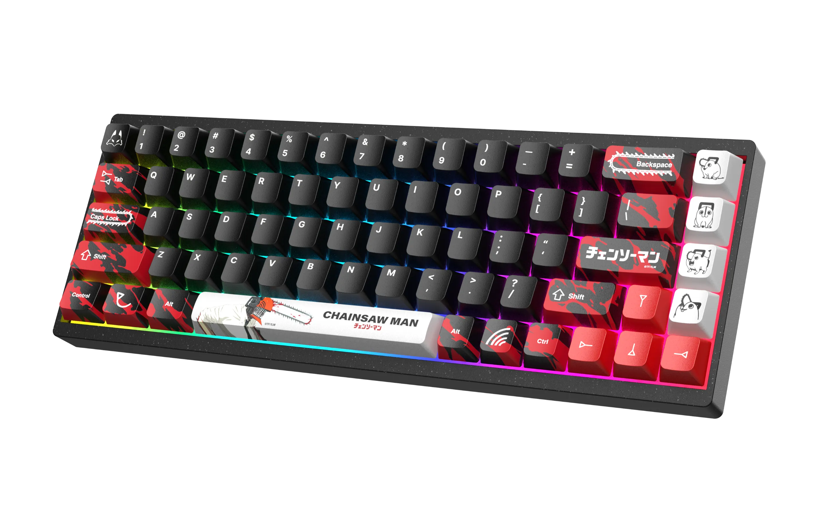 CHAINSAW MAN COLLECTION - TENKO® ARC 65 8K HE Gaming Keyboard