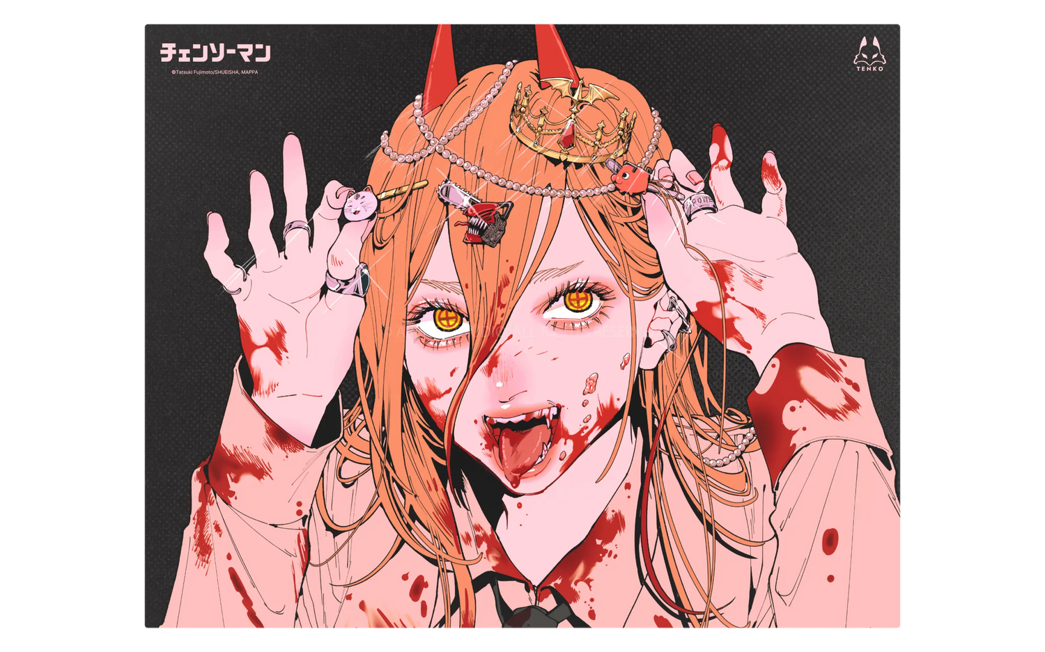 CHAINSAW MAN COLLECTION - LUNAR SPEED Glass Pad