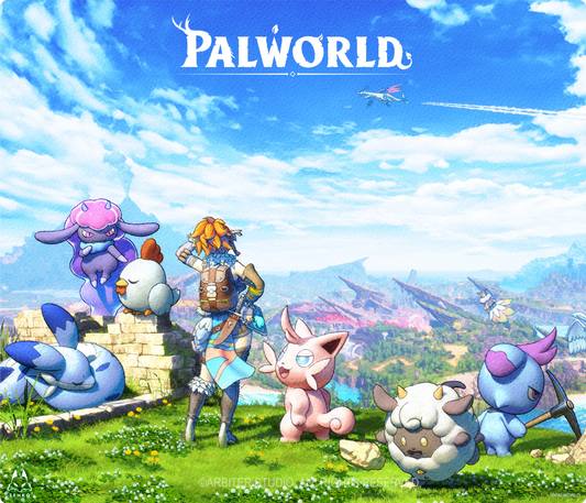 PALWORLD COLLECTION - GLASS PAD [LUNAR BALANCE Series]
