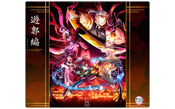 DEMON SLAYER S2 - LUNAR SPEED Glass Pad