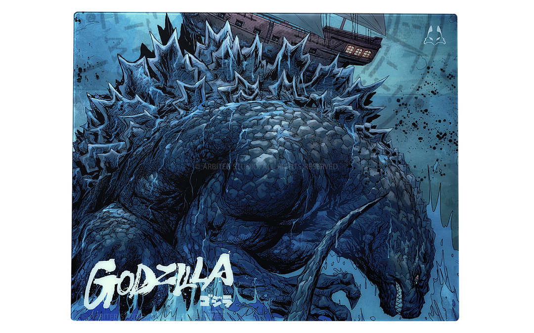 GODZILLA 2.0 - LUNAR SPEED Glass Pad