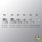 MECHAGODZILLA COLLECTION - Full Cyber Keycap Set (157 Keys)