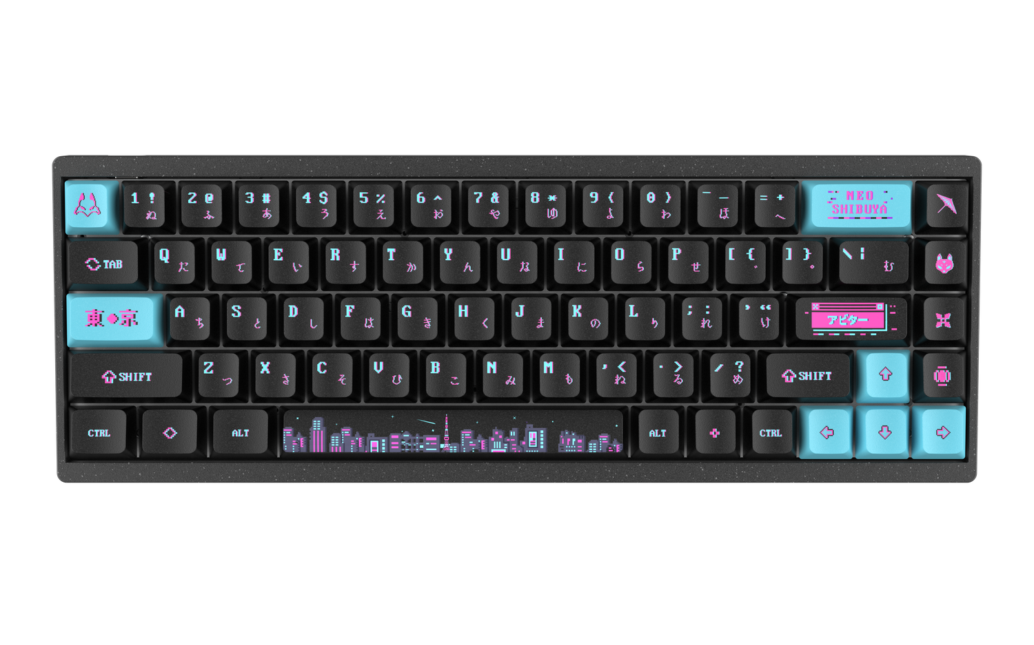 TENKO® - ARC 65 8K HE Gaming Keyboard - NEO SHIBUYA
