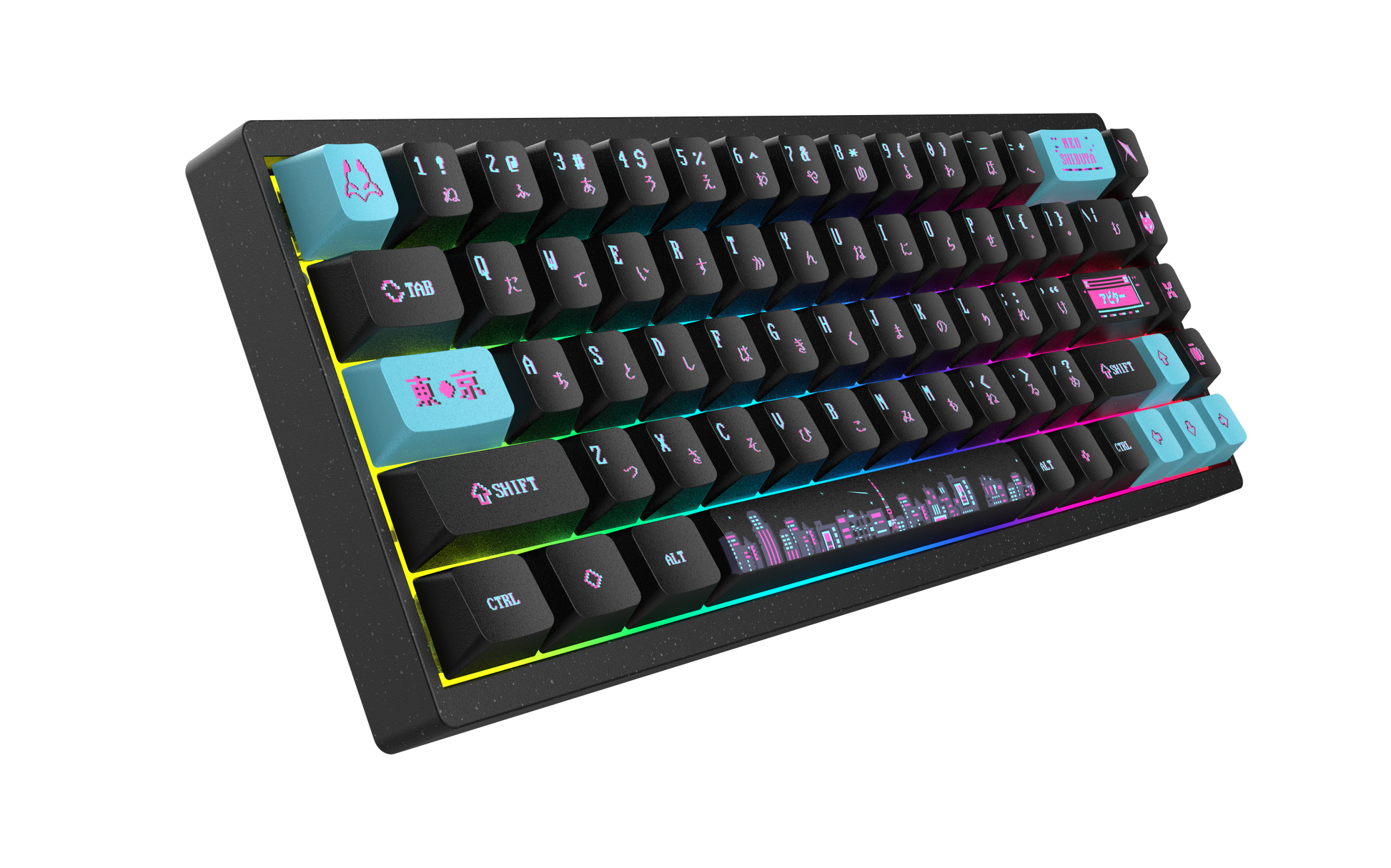 TENKO® - ARC 65 8K HE Gaming Keyboard - NEO SHIBUYA – Arbiter Studio TENKO® - ARC 65 8K HE Gaming Keyboard - NEO SHIBUYA – Arbiter Studio