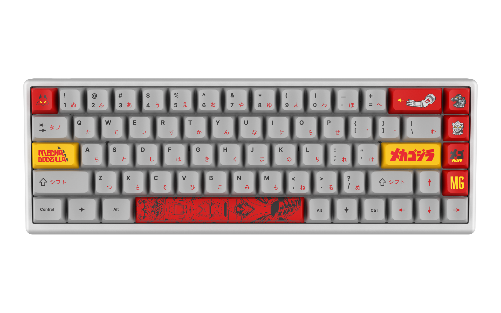 GODZILLA COLLECTION - KITSUNE Polar 65 | 75 PRO Magnetic Gaming Keyboard