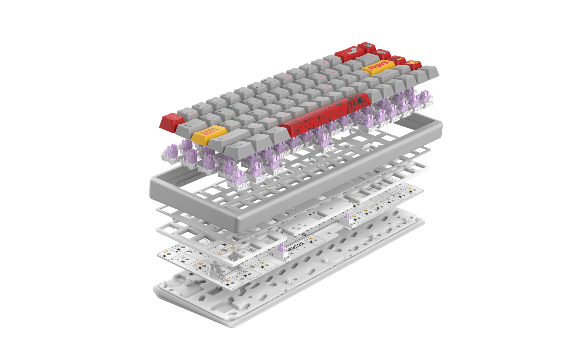 GODZILLA COLLECTION - KITSUNE Polar 65 | 75 PRO Magnetic Gaming Keyboard