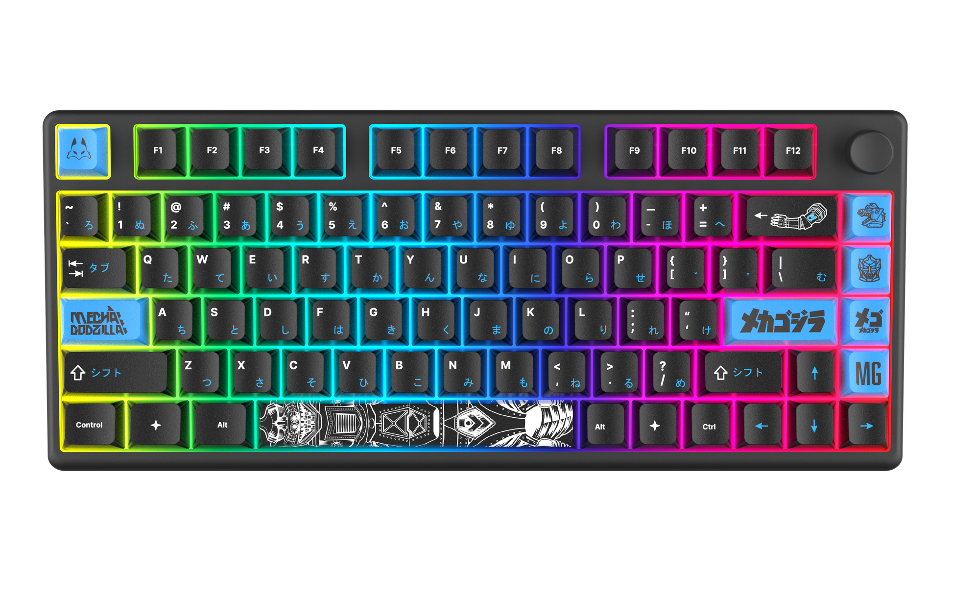 MECHAGODZILLA COLLECTION - Polar 75+ Magnetic Gaming Keyboard
