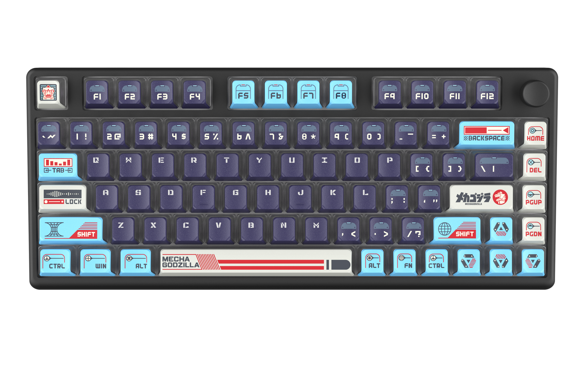 MECHAGODZILLA COLLECTION - Polar 75+ Magnetic Gaming Keyboard