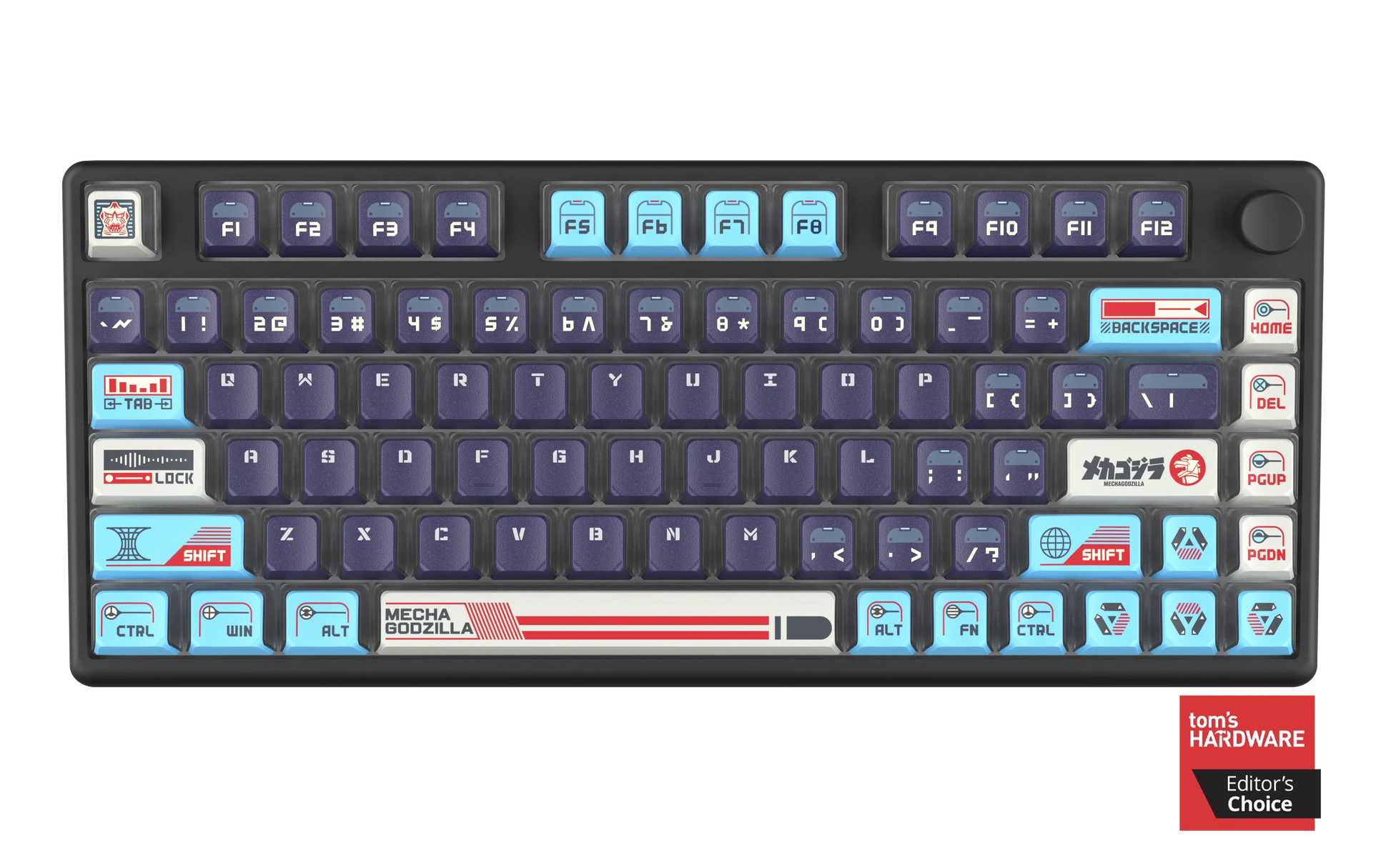 メカゴジラ - POLAR 75+ マグネティックゲーミングキーボード