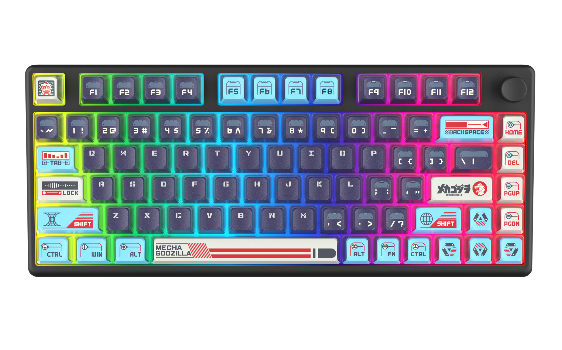 MECHAGODZILLA COLLECTION - Polar 75+ Magnetic Gaming Keyboard