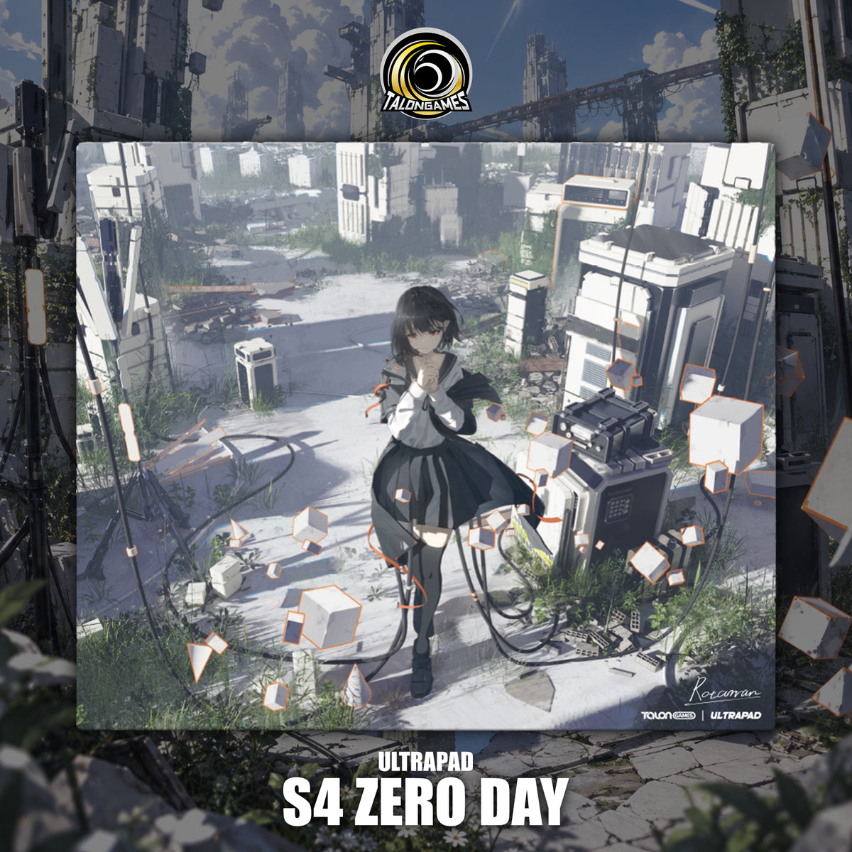 TALONGAMES ULTRAPAD S4 ZERO DAY - Glass Pad (PRE-ORDER)