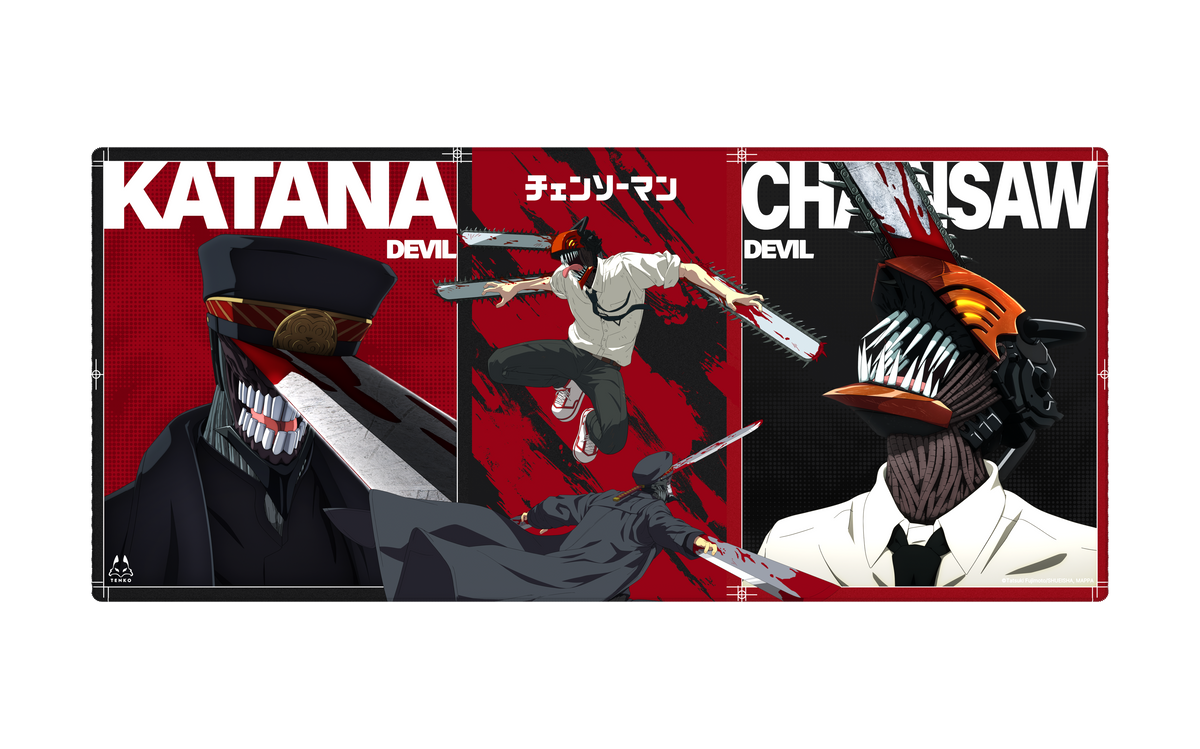 CHAINSAW MAN COLLECTION - Cloth Mousepad – Arbiter Studio CHAINSAW MAN COLLECTION - Cloth Mousepad – Arbiter Studio