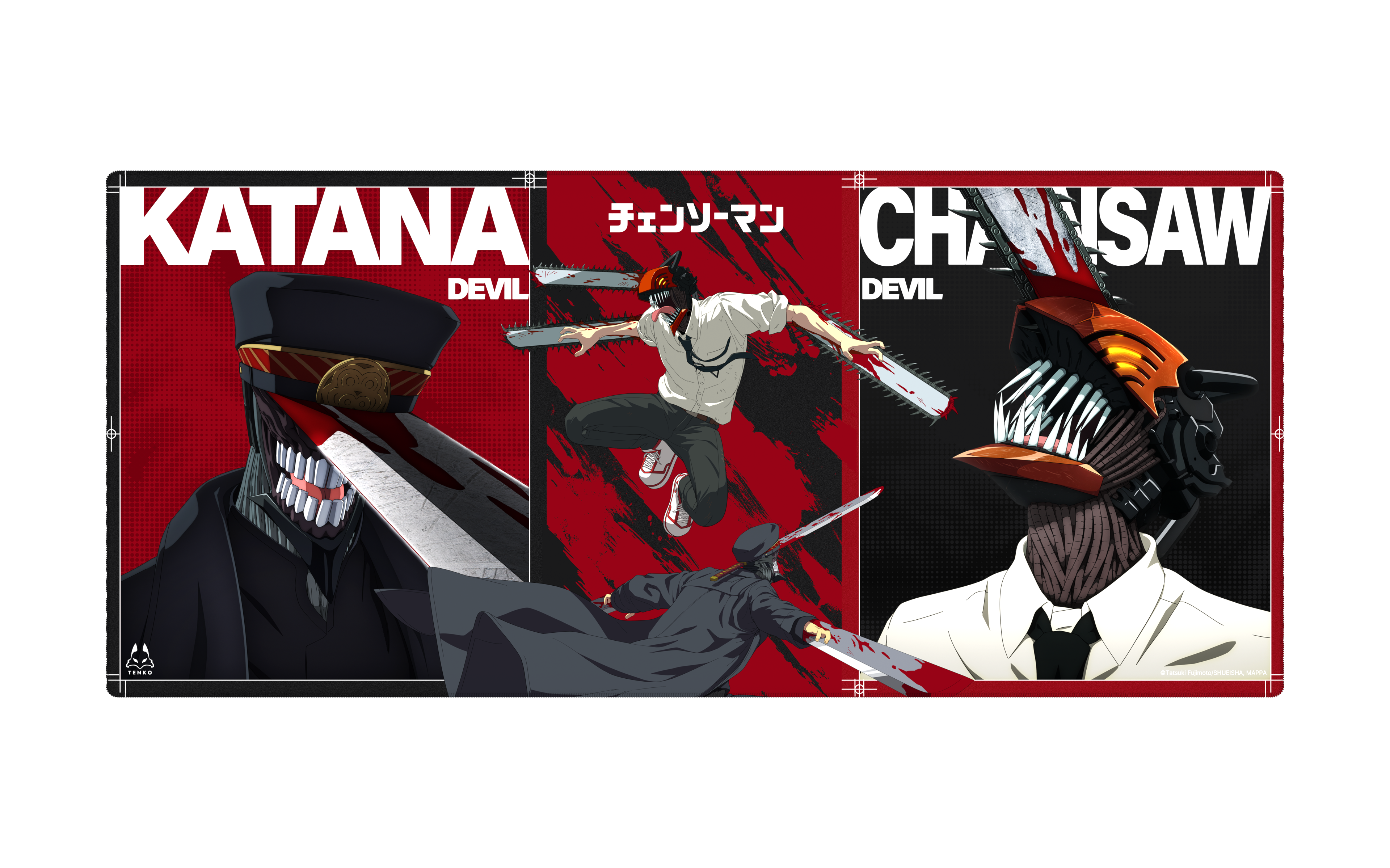 CHAINSAW MAN COLLECTION - Cloth Mousepad – Arbiter Studio