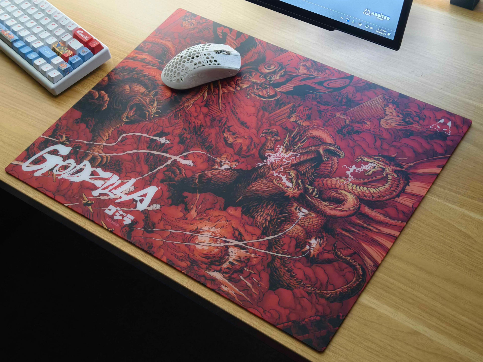 GODZILLA 2.0 - LUNAR SPEED Glass Pad