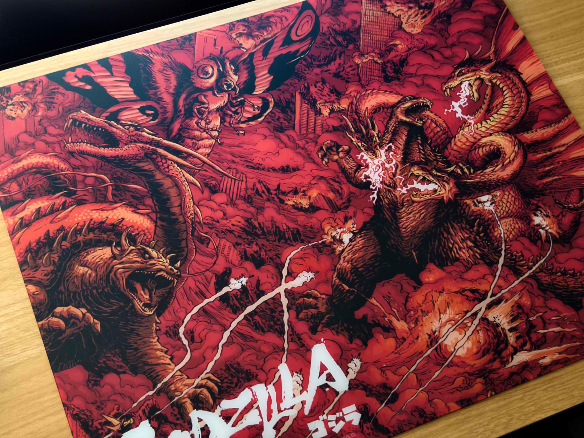 GODZILLA 2.0 - LUNAR SPEED Glass Pad