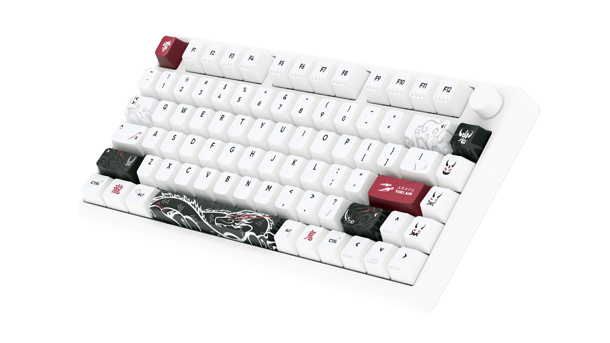【shu】Yuki Aim Oni 2.0 75% HE Keyboard Yuki Aim Polar 75 8K Dragon Edition (Oni 2.0 Collection