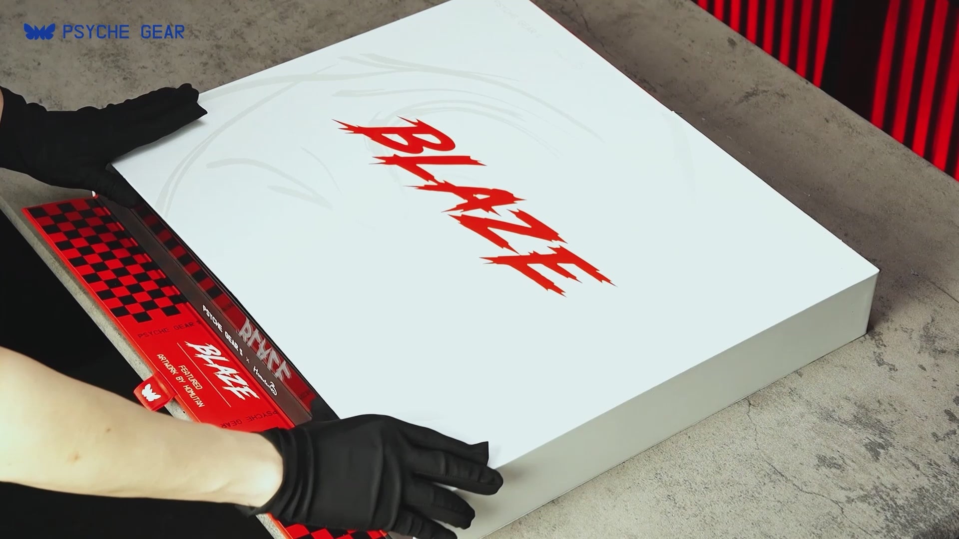 PSYCHE GEAR SPD-01 BLAZE - Glass Pad (PRE-ORDER) – Arbiter Studio