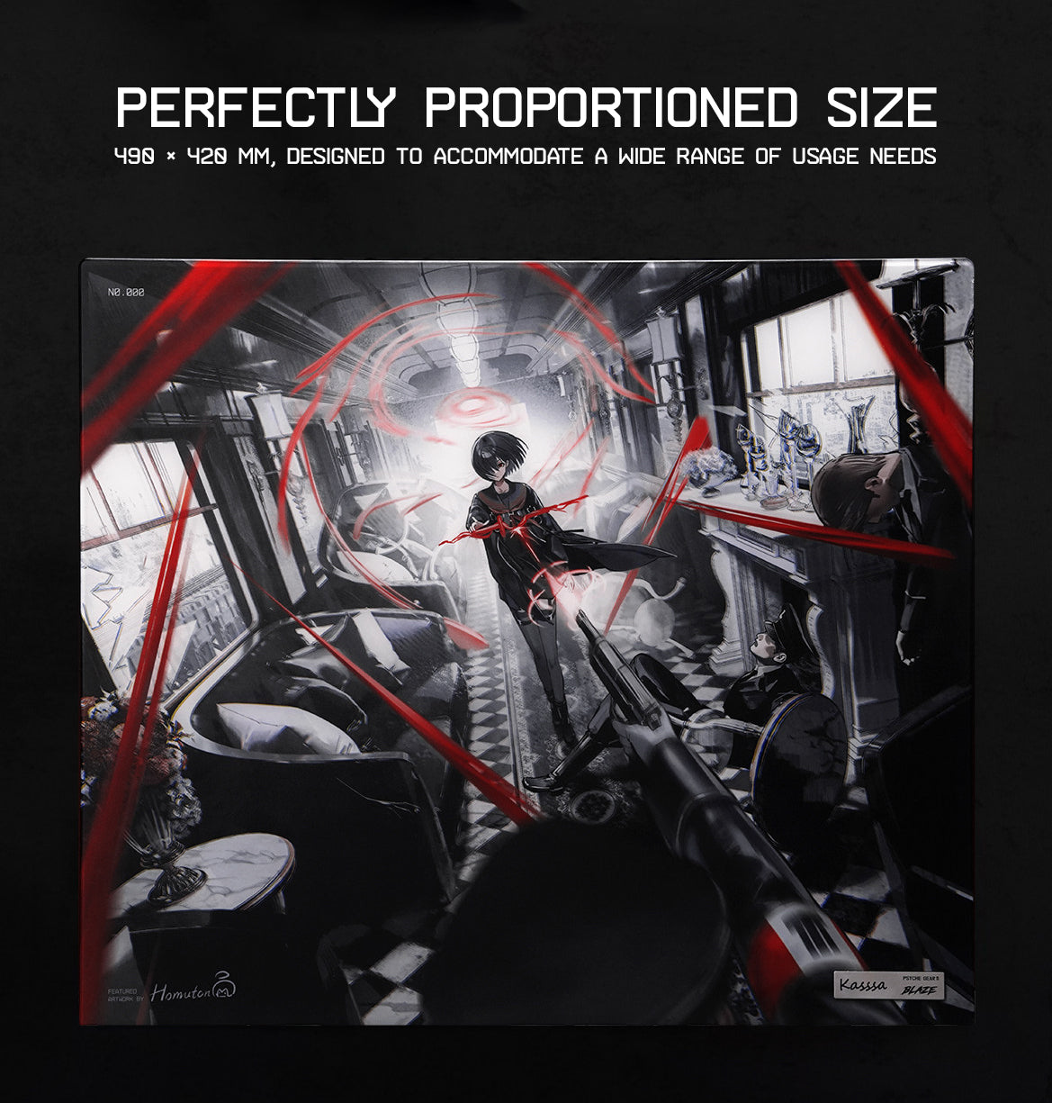 PSYCHE GEAR SPD-01 BLAZE - Glass Pad (PRE-ORDER) – Arbiter Studio