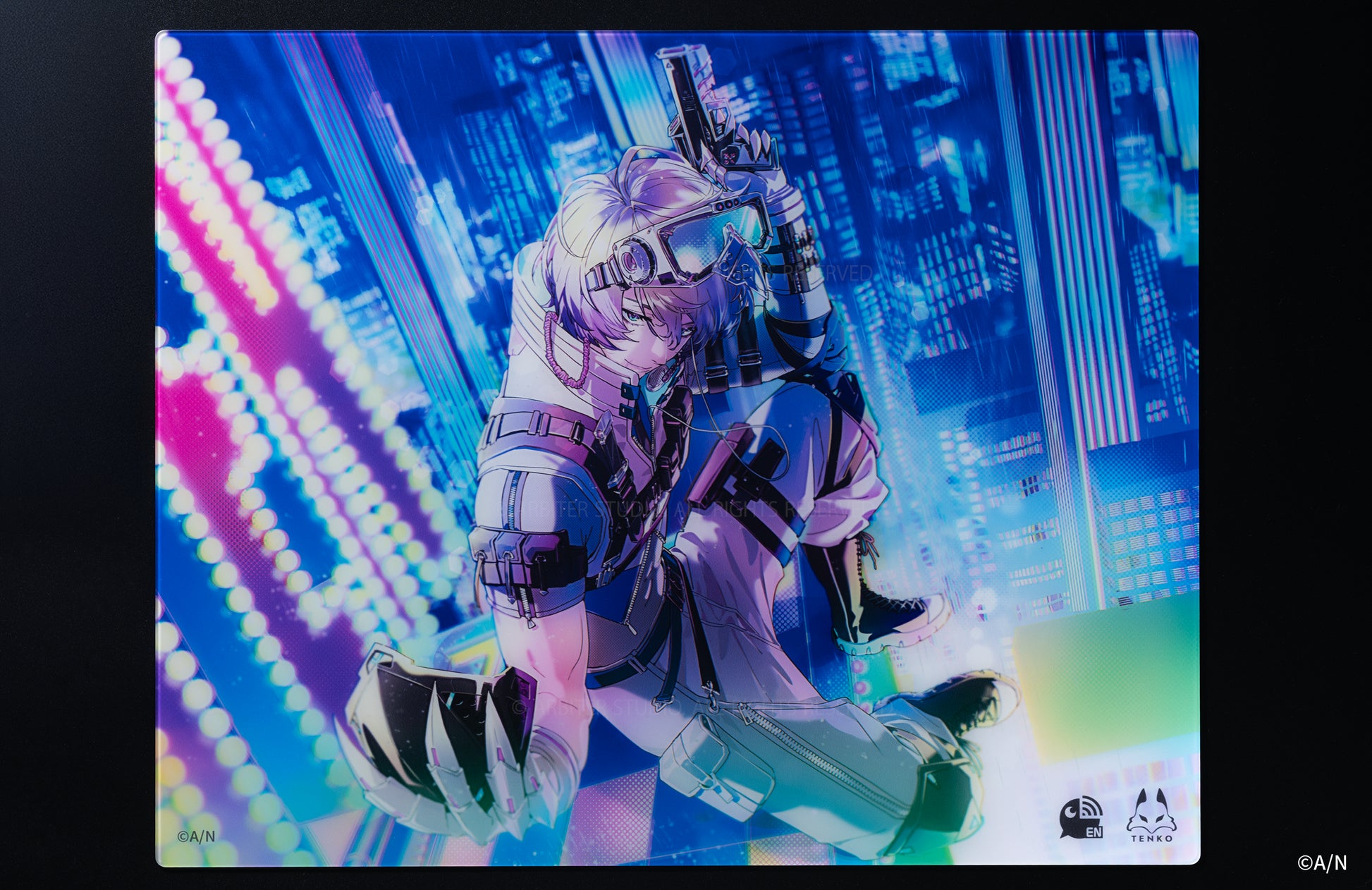 SHU & CLAUDE - LUNAR SPEED Glass Pad