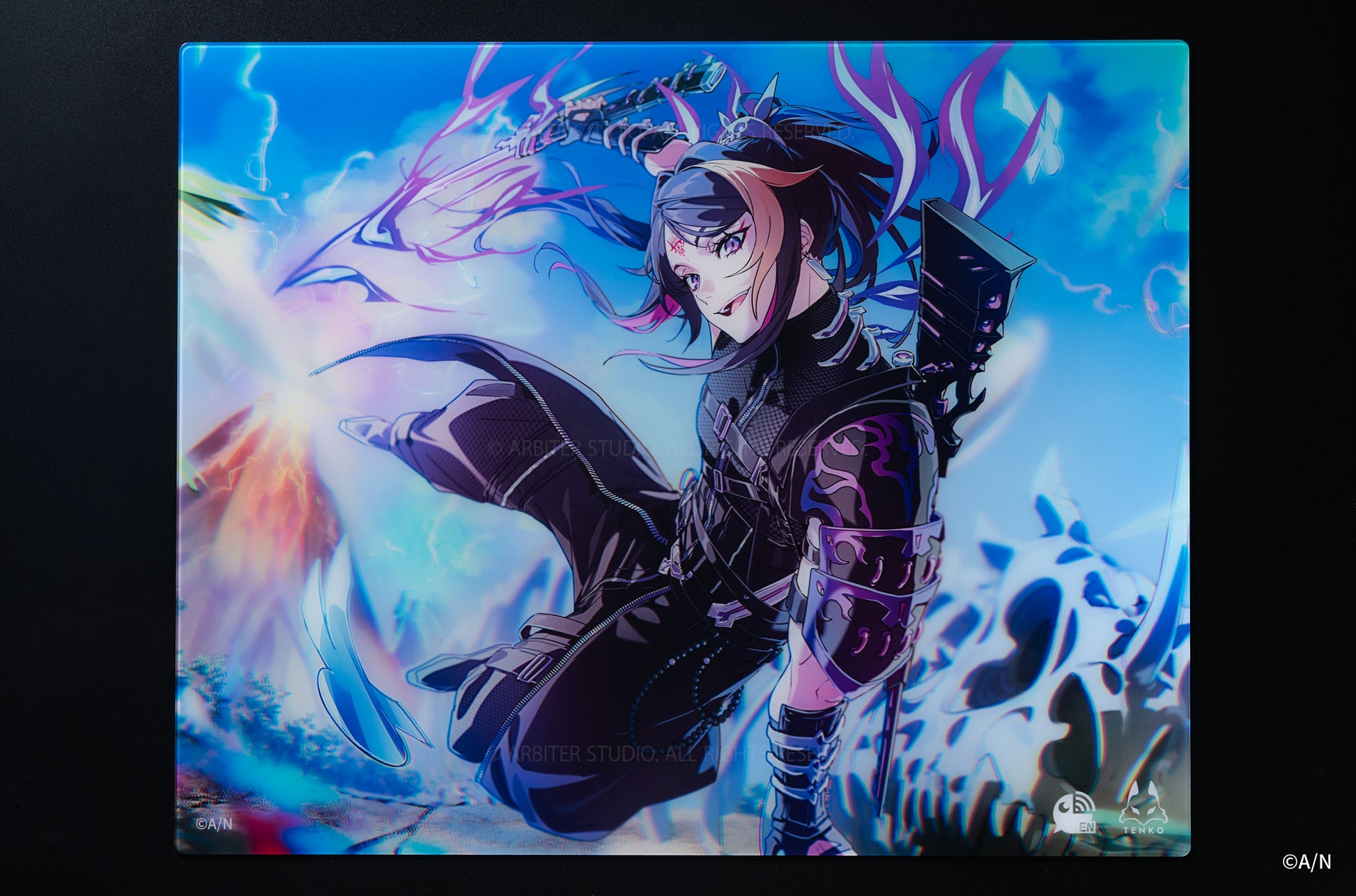 SHU & CLAUDE - LUNAR SPEED Glass Pad